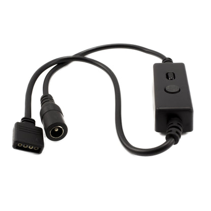 Set Bandă LED RGB Smart SunShine, 5m, Conexiune Bluetooth și Telecomandă, Control din Aplicație Smartphone, Protecție IP65 Impermeabilă, 12V