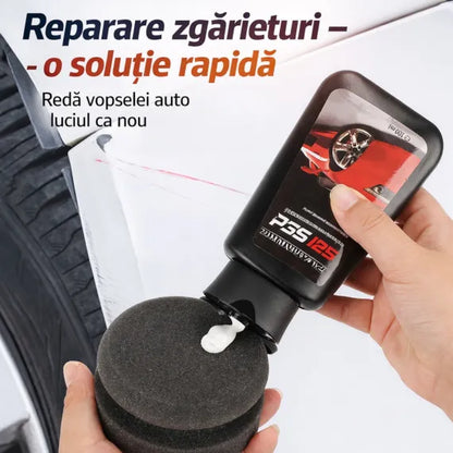 Soluție Reparare Zgârieturi Auto Platinum 20 Secunde, Kit 100ml Restaurare Vopsea și Îndepărtare Imperfectiuni, Include Burete Aplicator Special, Efect Polish Manual Profesional