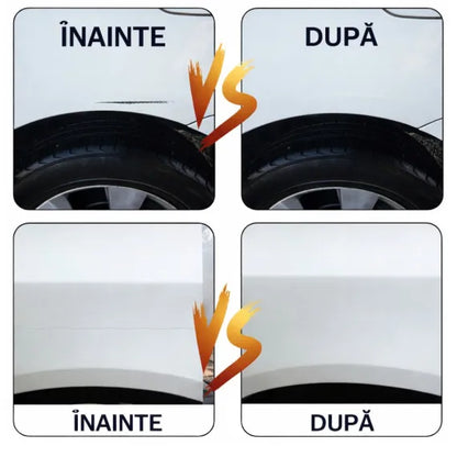 Soluție Reparare Zgârieturi Auto Platinum 20 Secunde, Kit 100ml Restaurare Vopsea și Îndepărtare Imperfectiuni, Include Burete Aplicator Special, Efect Polish Manual Profesional